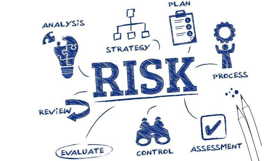Illustration of the elements that make up a risk management framework