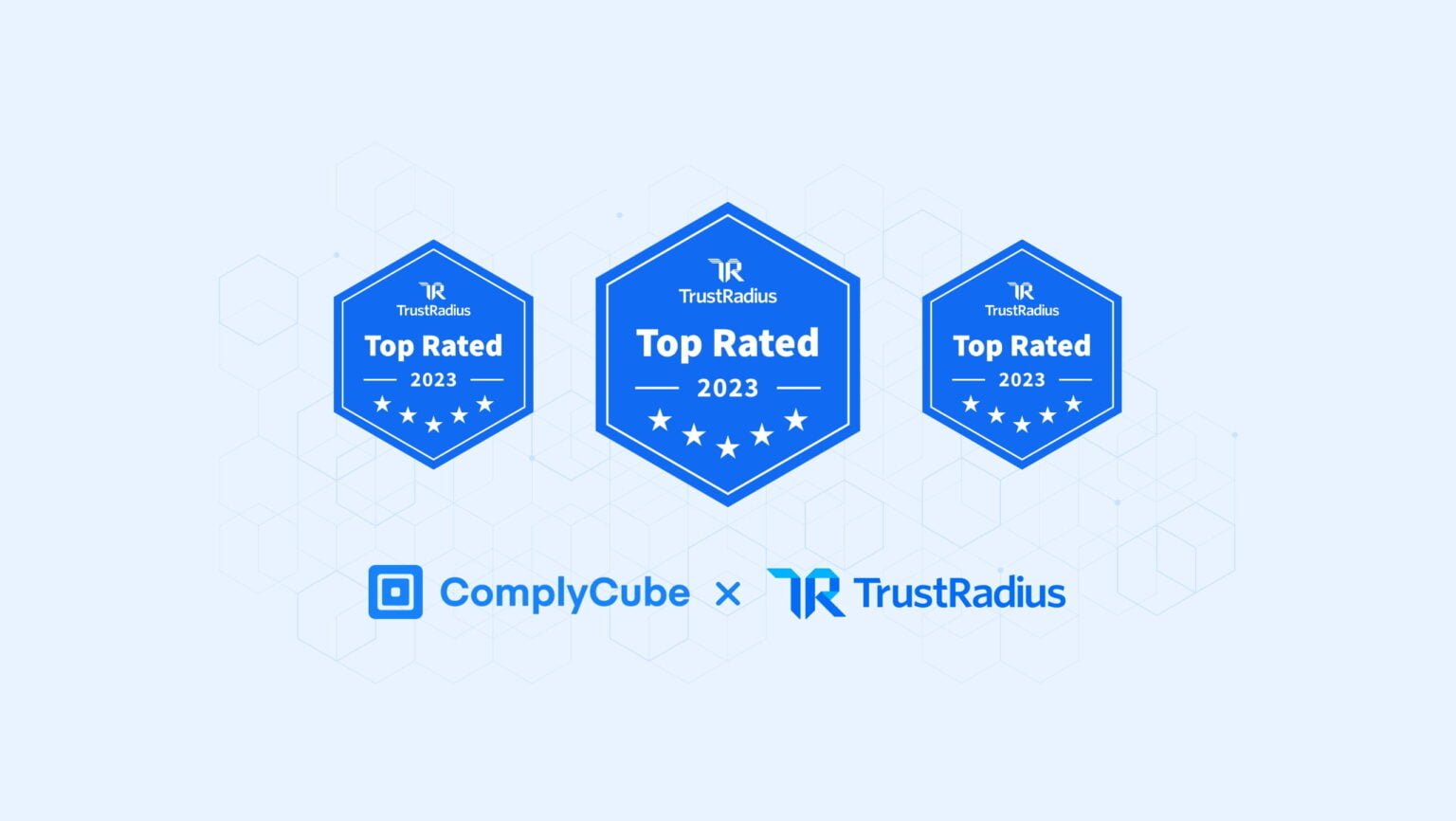 TrustRadius Awards: ComplyCube wins